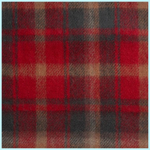 100% Lambswool Scarf Hypoallergenic SCOTTISH IMPORT THINK SOFT WARM TARTAN NWT - Picture 9 of 11
